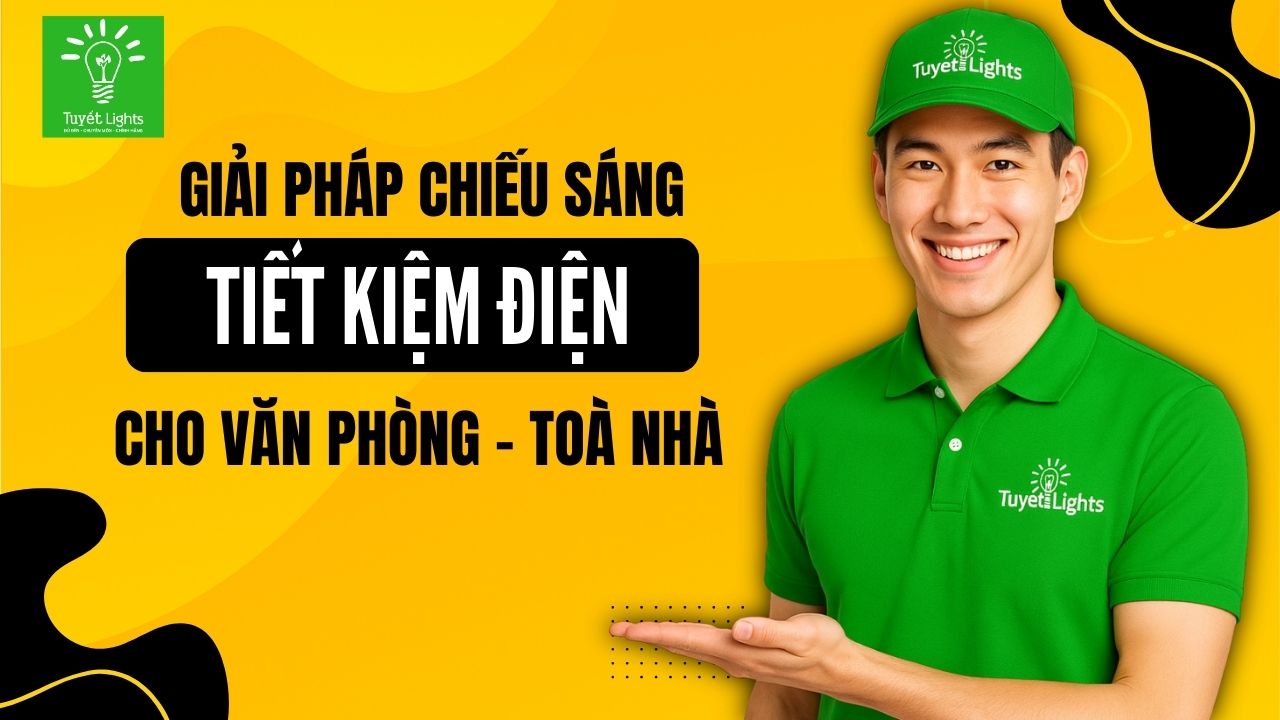 Giải pháp chiếu sáng tiết kiệm điện cho văn phòng, tòa nhà với đèn LED panel công suất thấp – ánh sáng cao